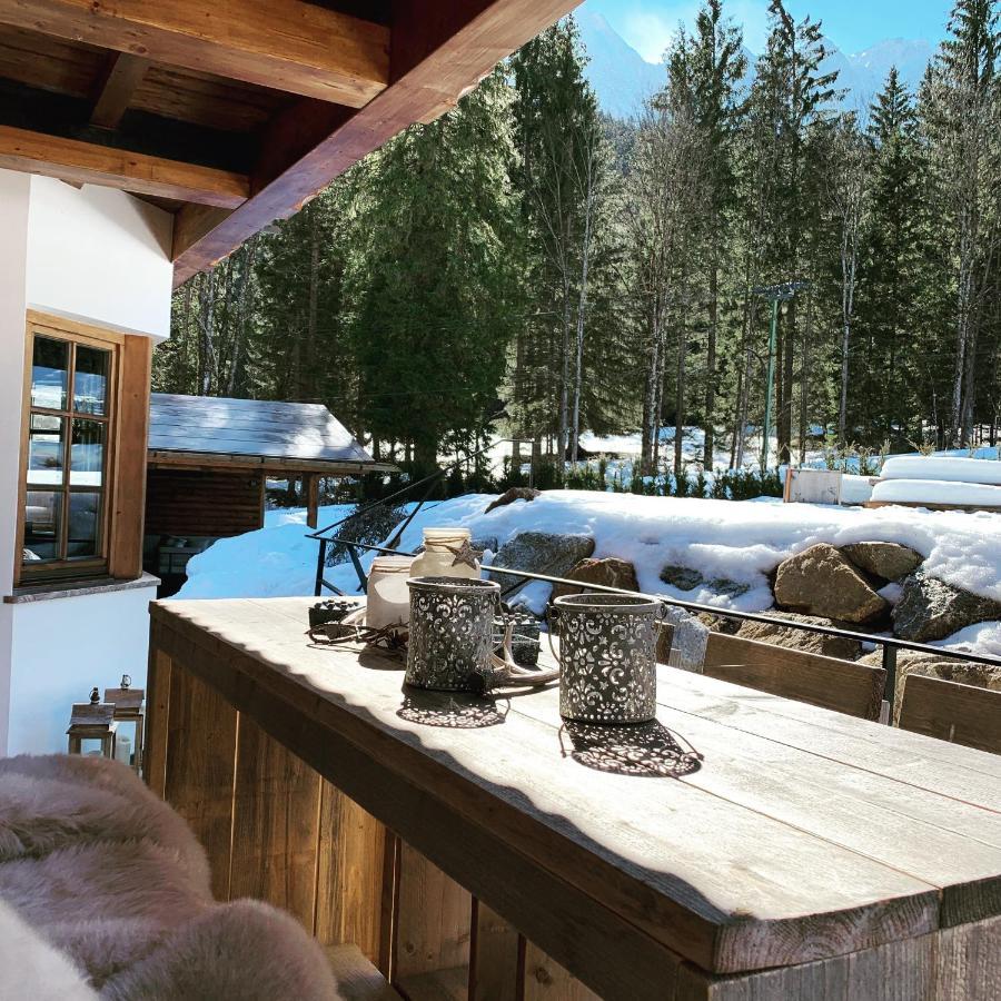 Chalet S - 5 Sterne Luxus Ferienhaus Direkt Am Eibsee Und Zugspitze Grainau Bagian luar foto