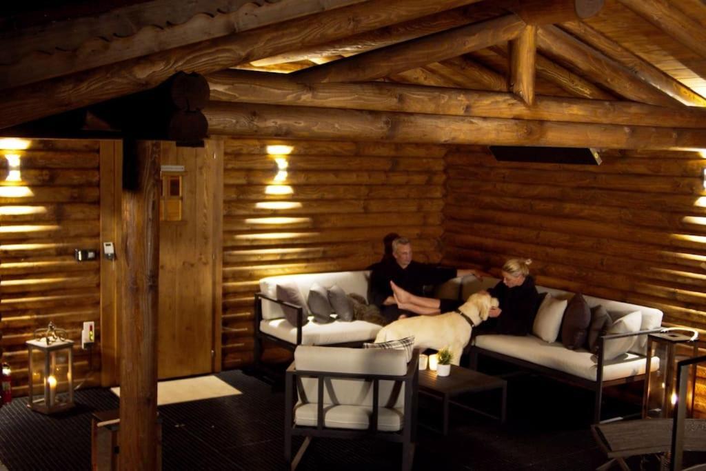 Chalet S - 5 Sterne Luxus Ferienhaus Direkt Am Eibsee Und Zugspitze Grainau Bagian luar foto