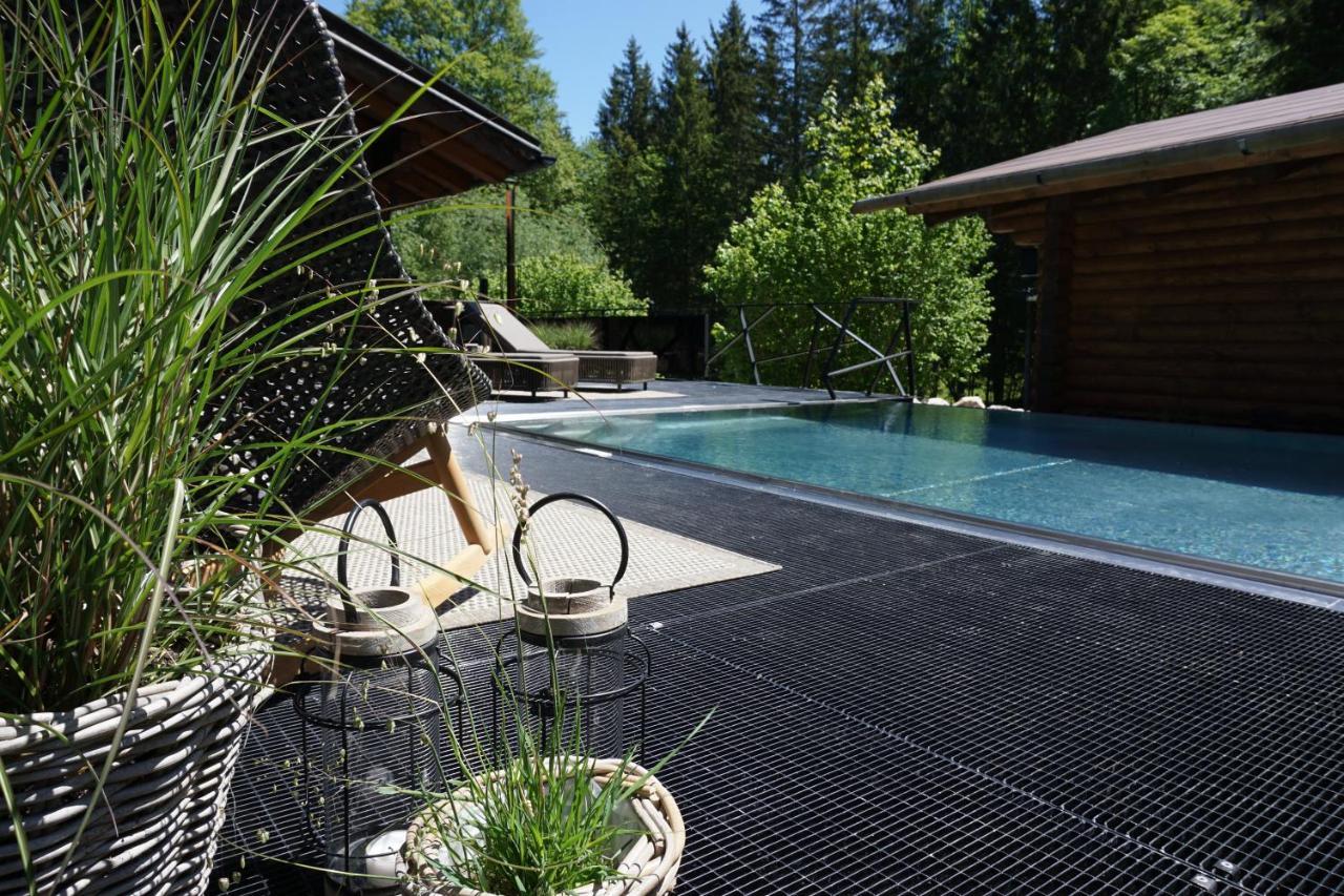 Chalet S - 5 Sterne Luxus Ferienhaus Direkt Am Eibsee Und Zugspitze Grainau Bagian luar foto